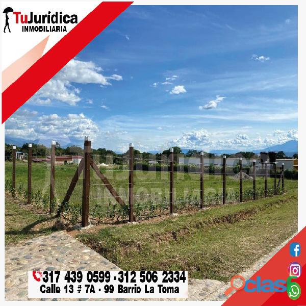 SE VENDE LOTE 5000M2 CONJUNTO VALLE DE LA RIVERA