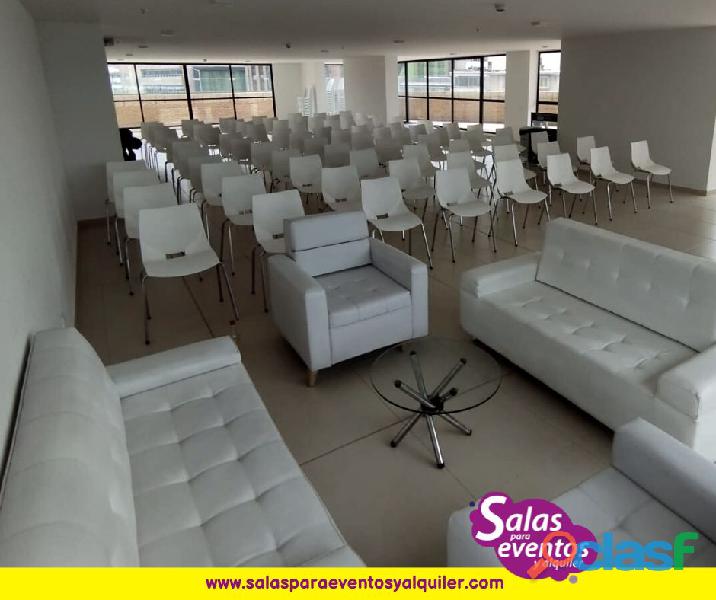 Salas lounge para eventos en Bogotá