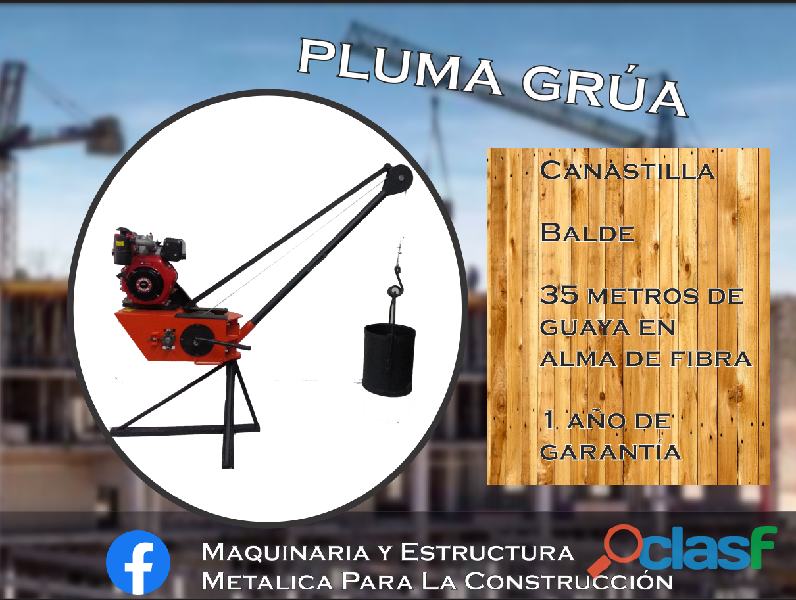 Grúa para obra de construcción