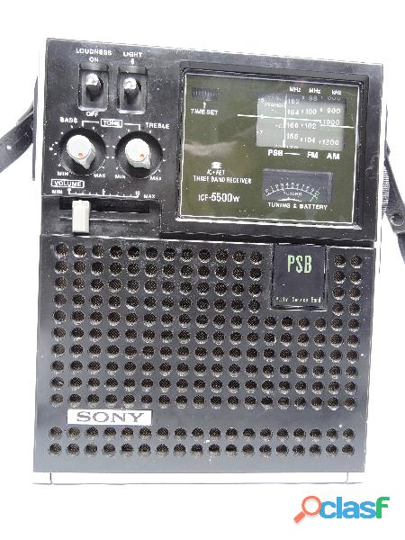 SONY RADIO ICF 5500W
