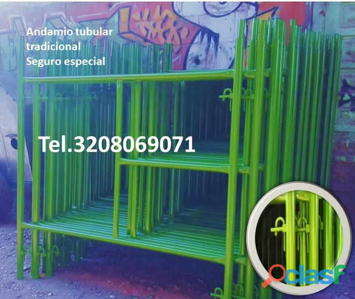 ANDAMIO TUBULAR TRADICIONAL 1.50X1.50 MT