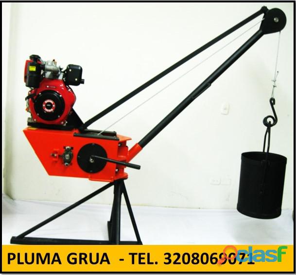 PLUMA GRUA 300 KG MOTOR GLOBAL 9GP