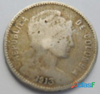 1 PESO COIN COLOMBIA P/M 1913 CAT 526 $ 45.000 Y 526a $