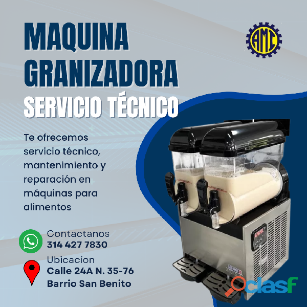 Servicio técnico maquina granizadora