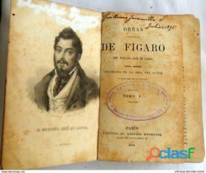 FIGARO TOMO I (Español) Leather Bound – 1 Enero 1889 de
