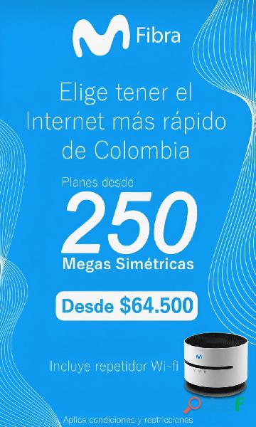 Movistar internet 250 megas