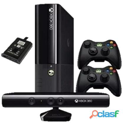 Xbox 360 Ultra Slim + 2 Controles + Kinect + 120gb 5 Juegos
