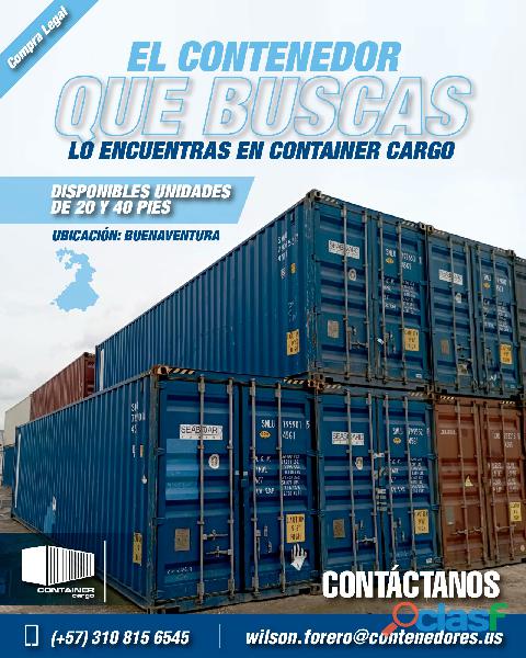 Alquiler de contenedores marítimos nacionalizados