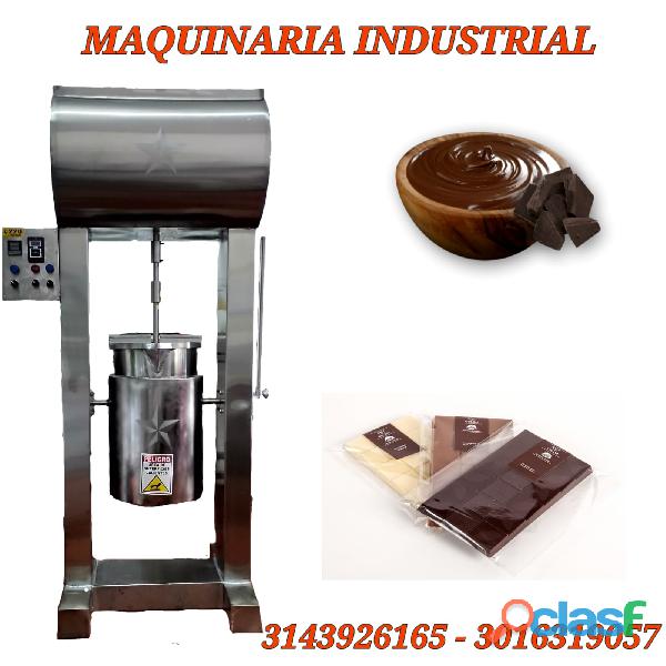 REFINADOR CONCHADOR MARMITA MEZCLADORA DE PALETAS