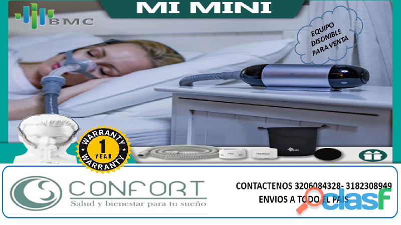 Cpap mini Bmc gratis mascara con humudificacion.