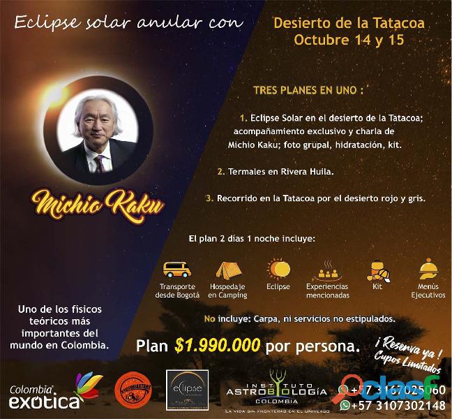 Michio kaku tres planes en uno