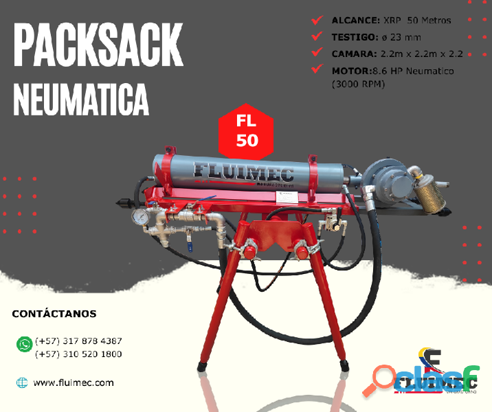 PACKSACK – MÁQUINARIA PARA MINERÍA??‍♂️⚙️