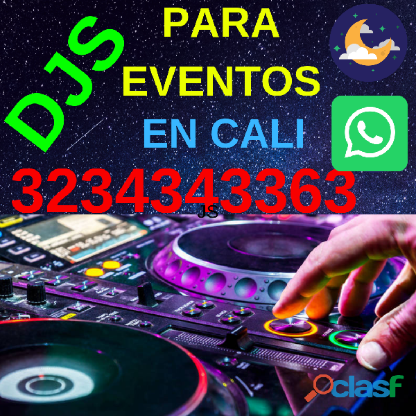 3234343363 DJS PARA FIESTAS EN CALI | DJ CALI| ALQUILER DE
