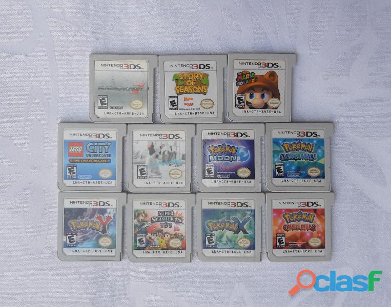 Juegos Nintendo 3DS Solo Cartuchos Usados