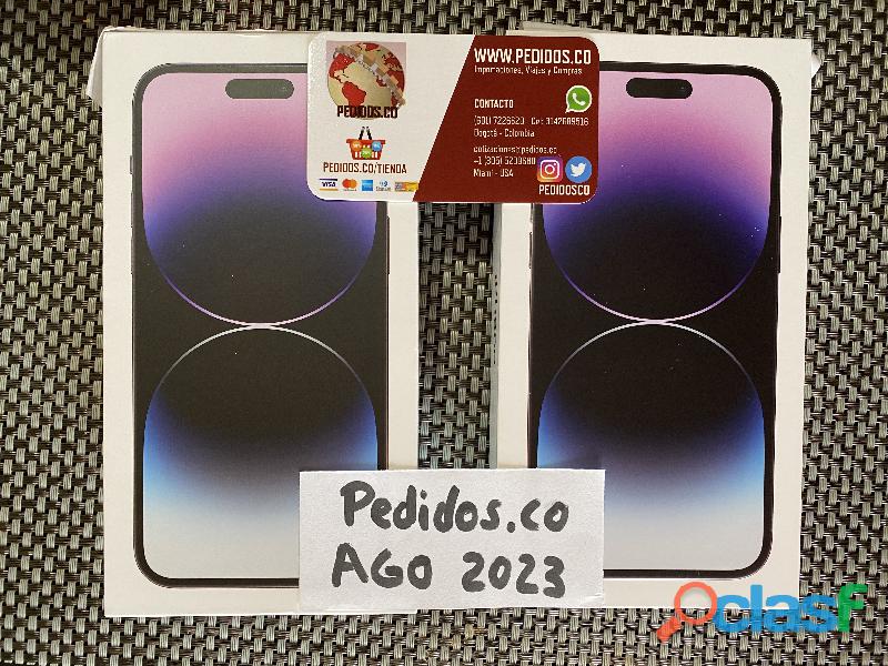 Vendo iPhone 14 Pro Max Morado Nuevo Sellado Garantía en