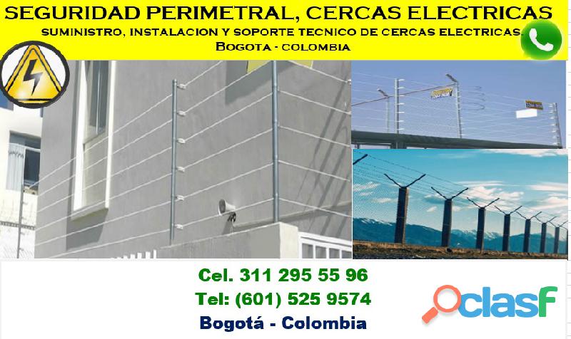 cercas eléctricas Bogotá, seguridad perimetral Bogotá,