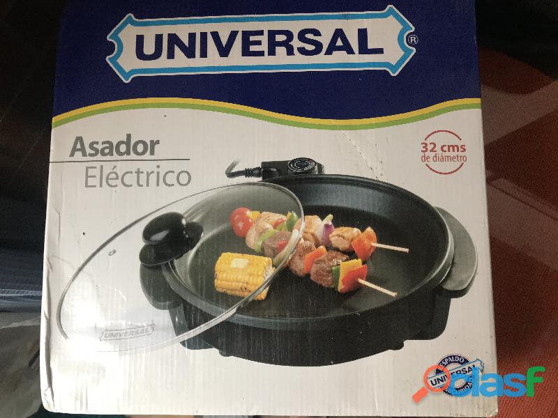 Asador eléctrico marca Universal 32cm, Modelo L88610