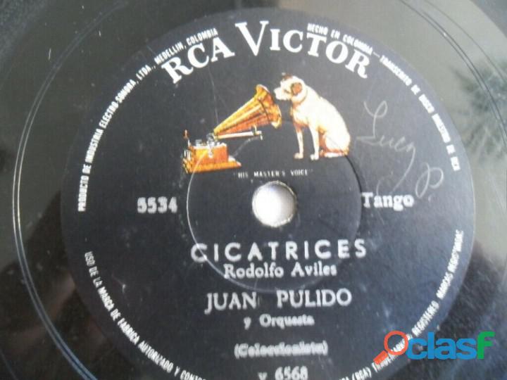 JUAN PULIDO Y ORQUESTA "JURAME"/CICATRICES" RCA VICTOR