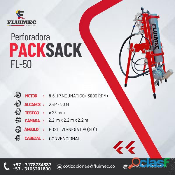 MAQUINA NEUMATICA PACKSACK FL 50 PARA TRABAJOS EN