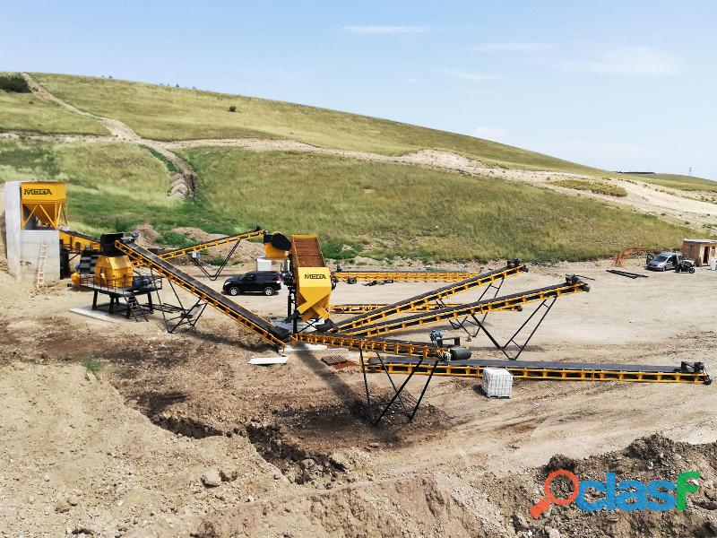 Planta De Trituración Y Cribado De 120 Montaña