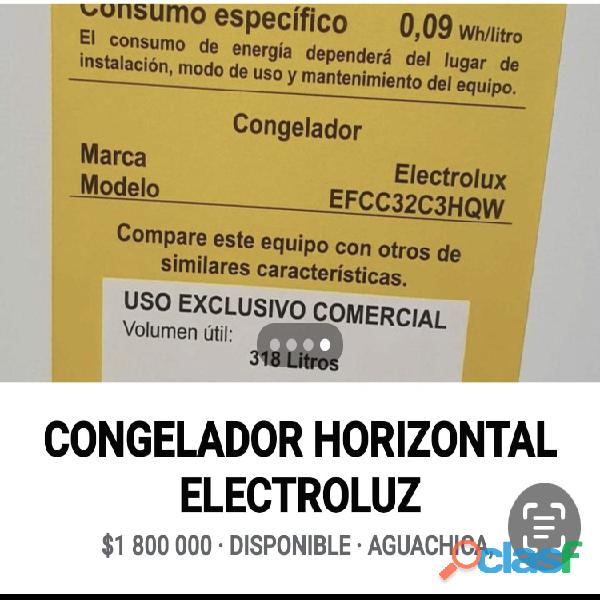 Se oferta CONGELADOR ELECTROLUX HORIZONTAL