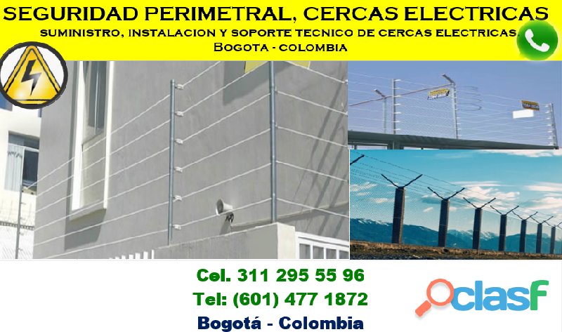 Servicio técnico de cercas eléctricas Bogotá, seguridad