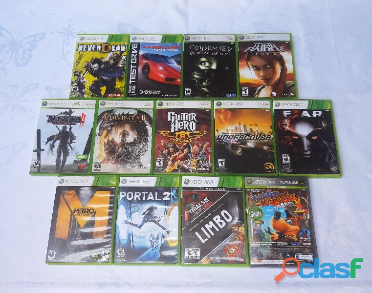 Videojuegos para Xbox 360 originales Usados