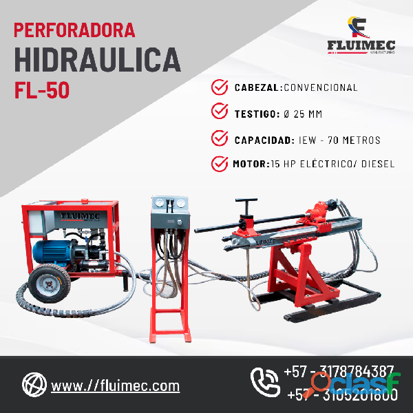 HIDRAULICA PACKSACK FL 50 MAQUINARIA PARA MINERÍA,