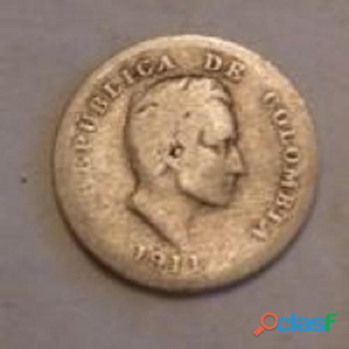 MONEDA COLOMBIA PLATA 1911 COD 315A