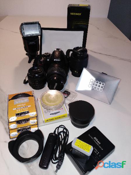 Nikon D3100 + Lente 18 55mm Vr + Kit