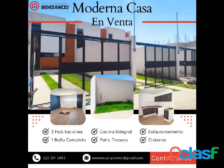 Aprovecha modernas casas en venta en Xicohtzinco, Tlaxcala