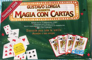 MAGIA CON CARTAS DE GUSTAVO LORGIA + 35 TRUCOS – COMO