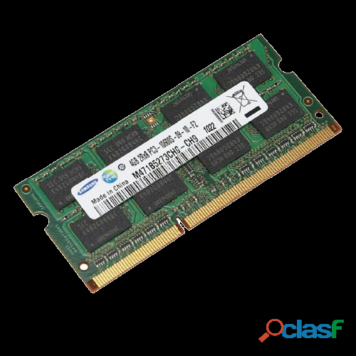 MEMORIAS DDR3 PARA PORTATIL DE 2 y 4 GB