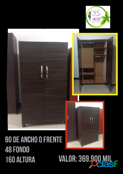 Mueble ropa clóset chifonier armario garantía 1 año