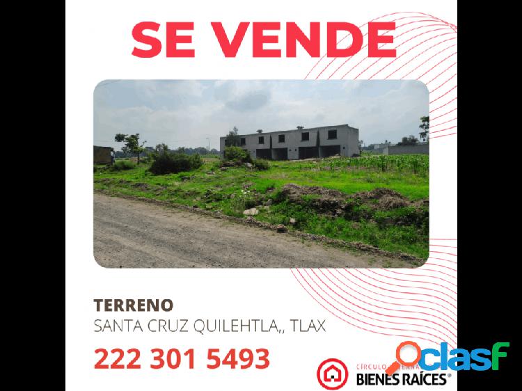 terreno en venta Quiletla Tlaxcala construcción incluida