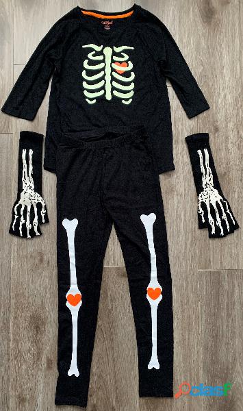 Disfraz de Esqueleto para niña.