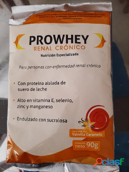 Prowhey Renal Cronico x 10 sobres 90G c/u