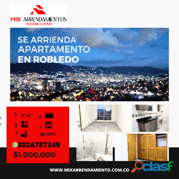 Se Arrienda Apartamento en Medellin Robledo Aurora