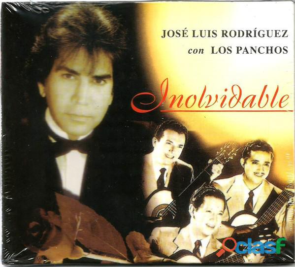 CD: JOSE LUIS RODRIGUEZ CON LOS PANCHOS*INOLVIDABLE*SONY