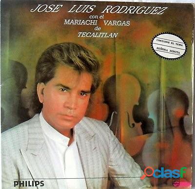 LP :JOSE LUIS RODRIGUEZ TITLE: CON EL MARIACHI VARGAS DE