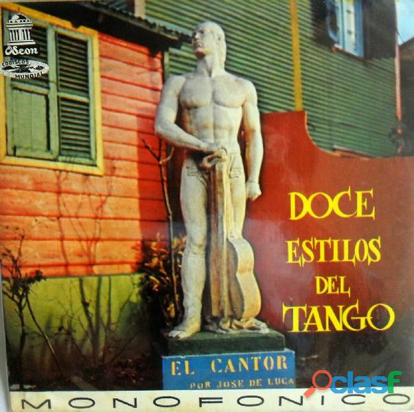 LP TANGO:12 ESTILOS DE TANGO CANTAN: DANTE Y LARROCA RAUL