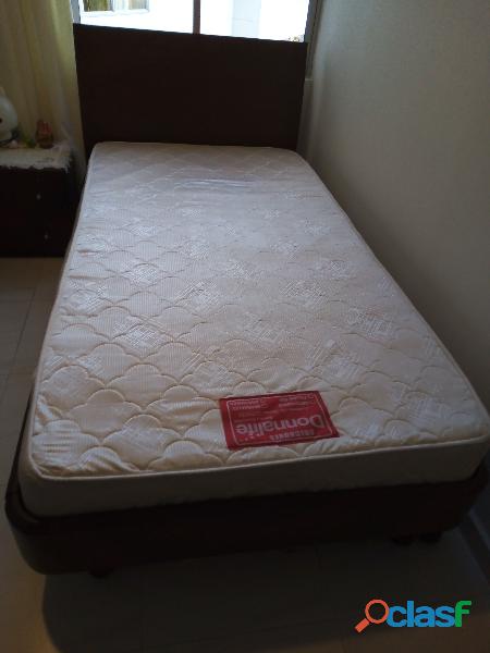 Excelente colchón ortopedico respetado cama sencilla