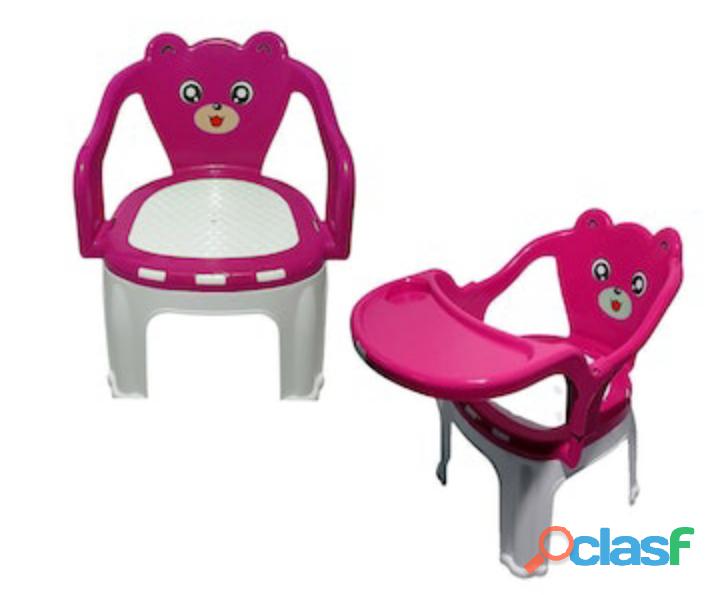 Silla Comedor Portátil 2 en 1 Bebes