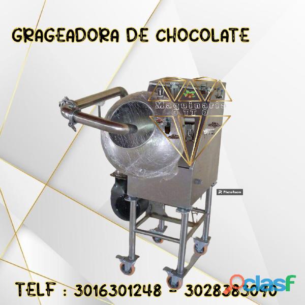 GRAGEADORA DE CHOCOLATE ATEMPERADORA
