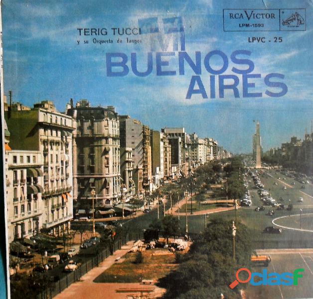 LP TERIG TUCCI Y SU ORQUESTA DE TANGOS*MI BUENOS AIRES* RCA