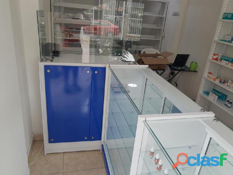 estanteria metalico para farmacias en colombia