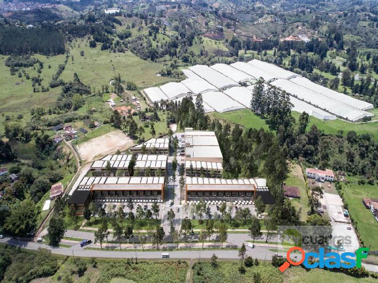 LOTE ESQUINERO PARA BODEGA EN LA VIA RIONEGRO MARINILLA