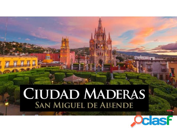 Lote premium residencial Ciudad Maderas San Miguel de