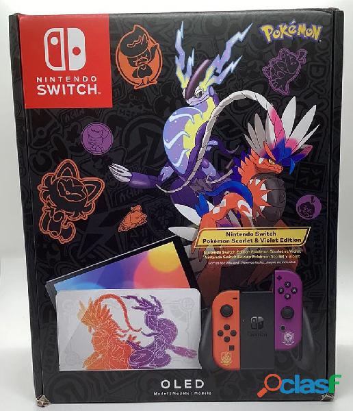 Nintendo Switch OLED: Pokémon Edición Escarlata y Violeta