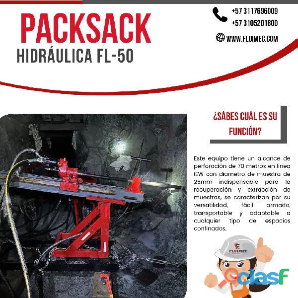 PACKSACK HIDRAULICA FL 50 Equipo para perforacion